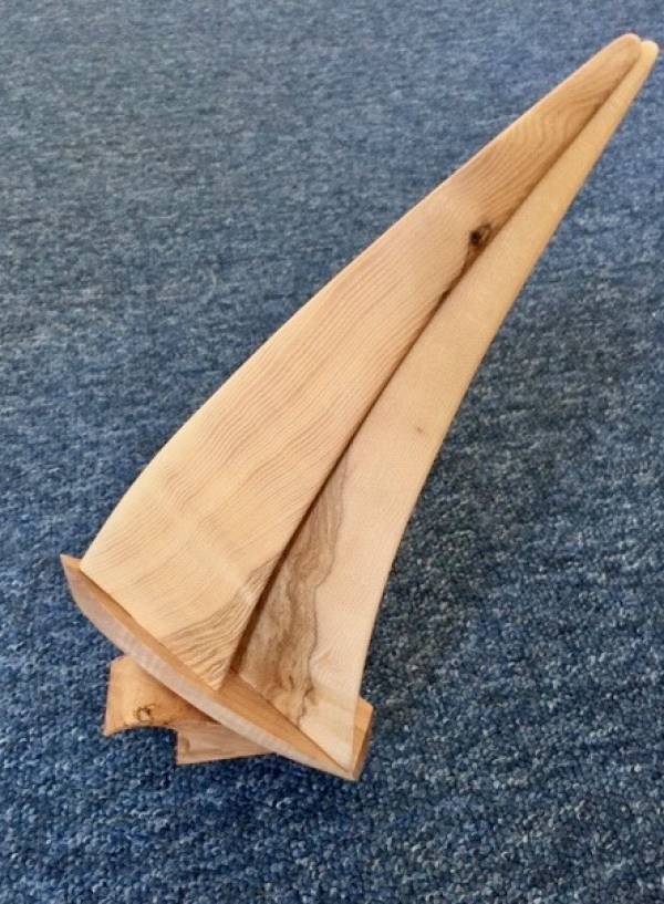 - a Sculpture by Kevin Longstaff, measuring 32 x 14 cm (H x W) £95